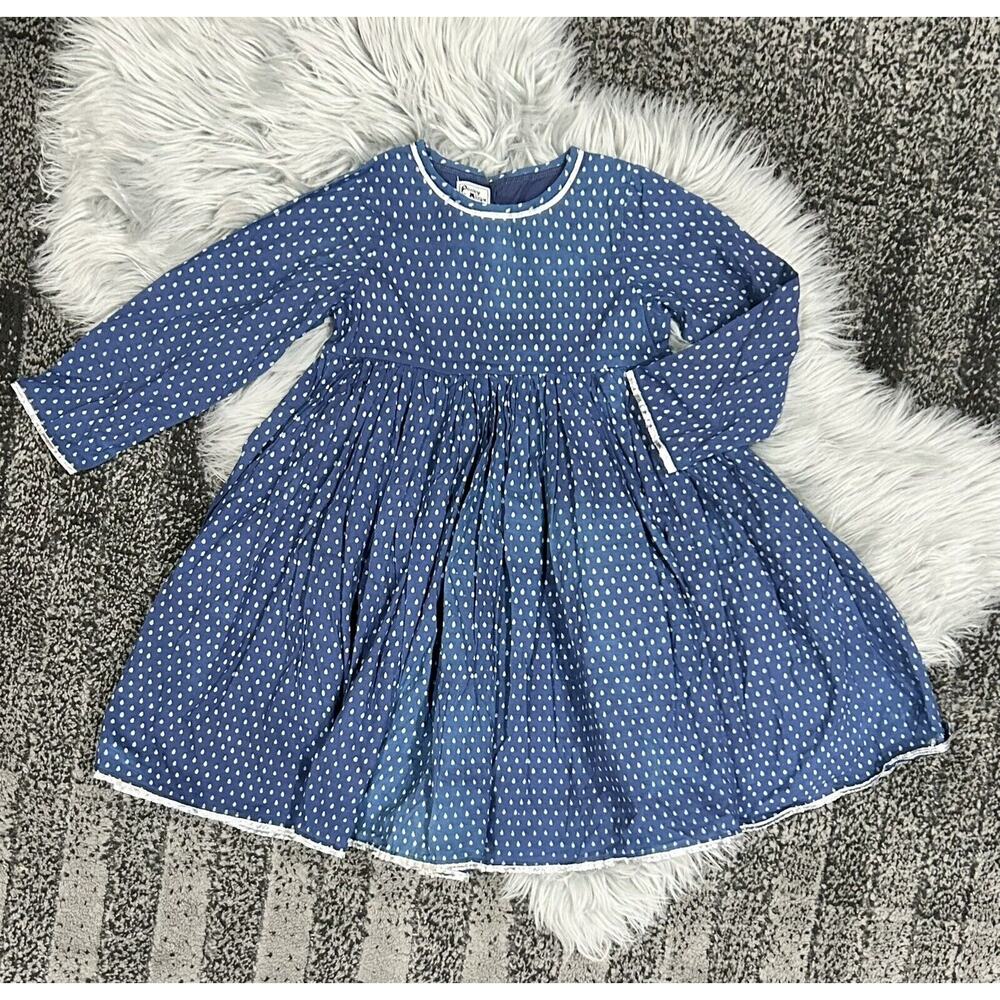 Paisley Magic Blue‎ Raindrop Girls Dress Size 6 (MSRP $98)